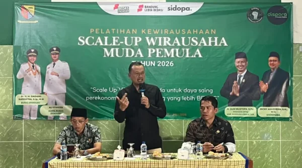 Dispora Gelar Pelatihan Wirausaha Muda bagi 100 Pemuda di Solokanjeruk